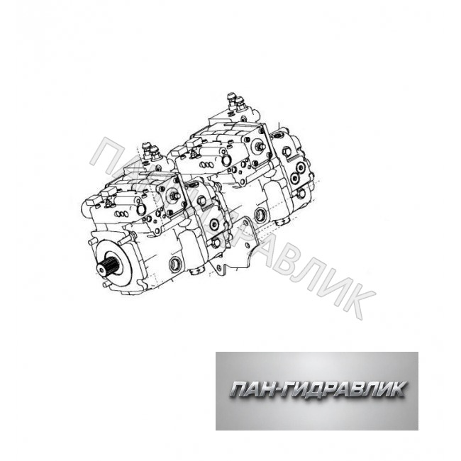 Гидравлический насос John Deere AT337816 Hydraulic Pump Deere 670D, 672G, 770C, 870D